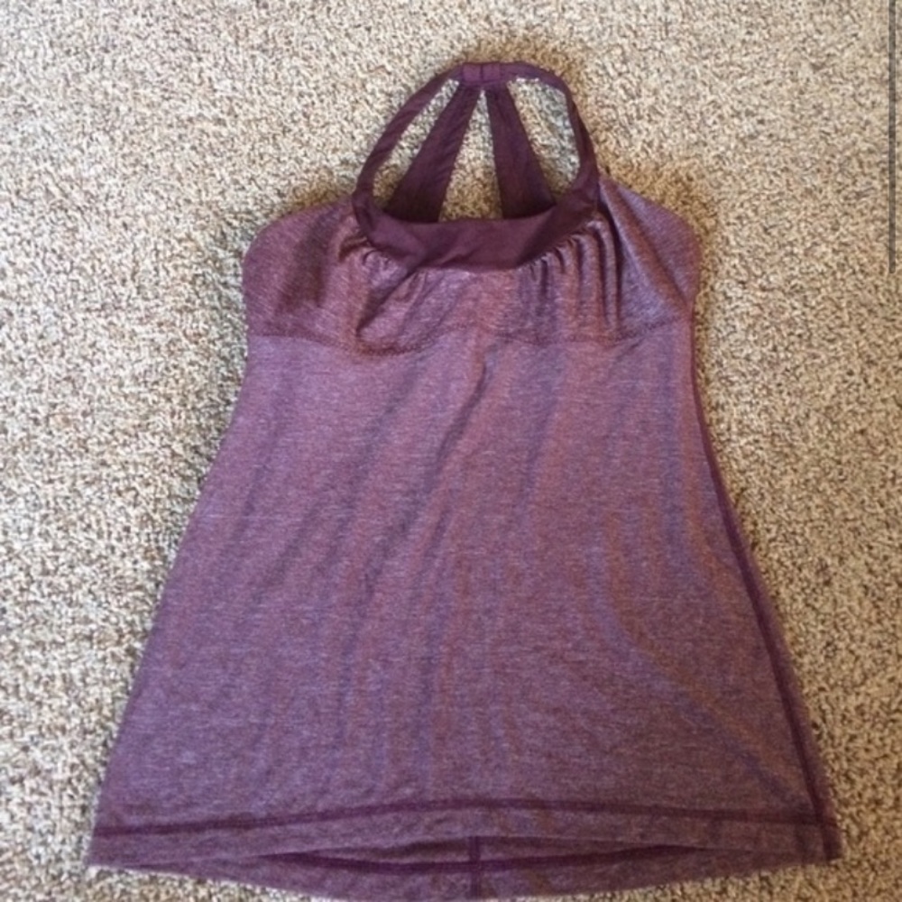Lululemon Tank w/ Built in Bra-diff pads included